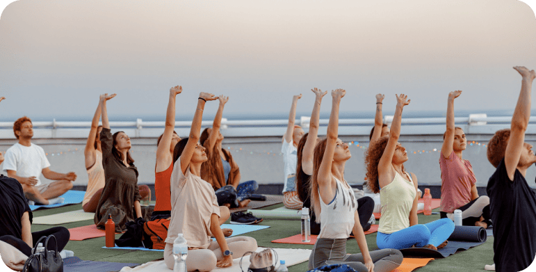 India mass yoga event 2025