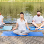Wellness retreat in Rishikesh with yoga session by the Ganges