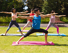 Fitness professionals and wellness entrepreneurs networking at Fit India Hit India Fitness Conclave at The Trident Mumbai