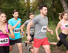 Community runners participating in free fitness run promoting environmental awareness in Jaipur Pink City