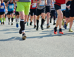 Runners participating in Pune International Marathon 2026 during cool January weather