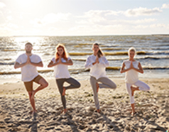 Goa Yoga and Wellness Festival February 2026 featuring beach yoga, meditation, and holistic wellness workshops